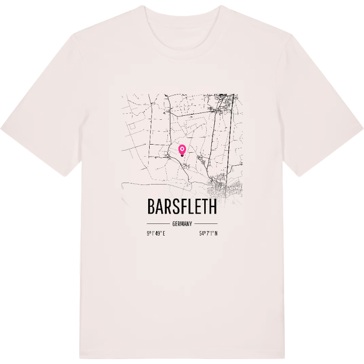 Barsfleth karta t-shirt – t-shirt från PinShirt