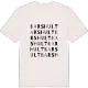 Barshult ordlek t-shirt