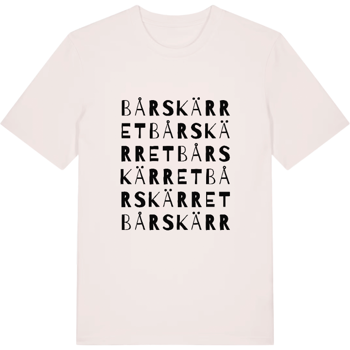 Bårskärret ordlek t-shirt – t-shirt från PinShirt