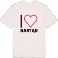 Jag älskar Bartąg t-shirt stort tryck