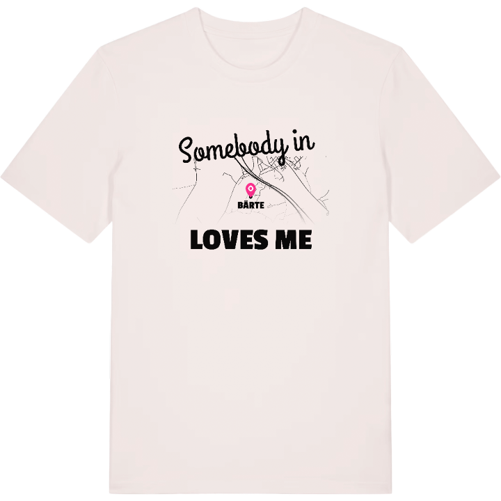 Någon i Bärte älskar mig t-shirt – t-shirt från PinShirt