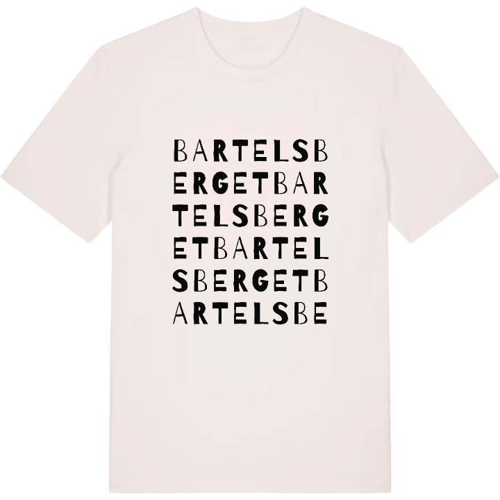 Bartelsberget ordlek t-shirt – t-shirt från PinShirt