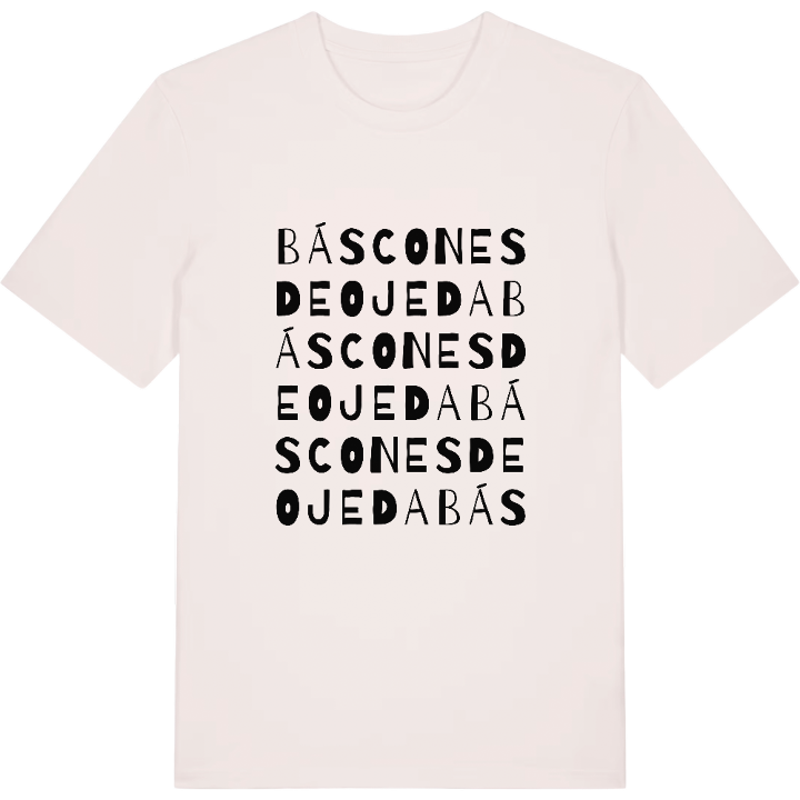 Báscones de Ojeda ordlek t-shirt – t-shirt från PinShirt