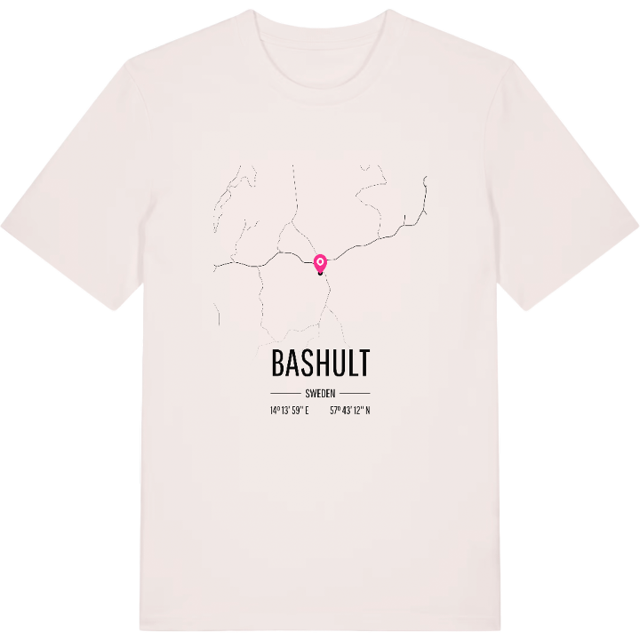 Bashult karta t-shirt – t-shirt från PinShirt