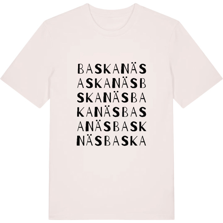Baskanäs ordlek t-shirt – t-shirt från PinShirt