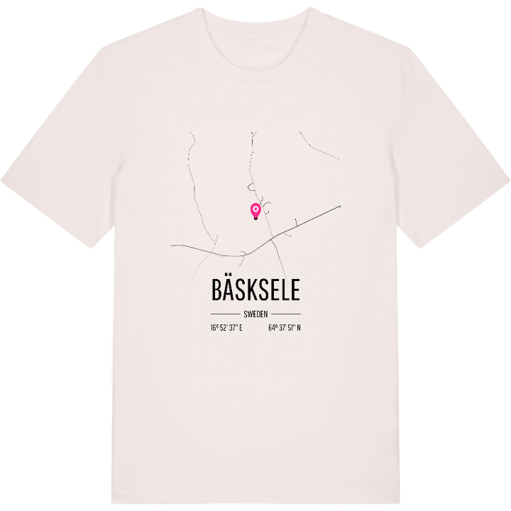 Bäsksele karta t-shirt – t-shirt från PinShirt