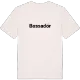 Bassadör fetstil t-shirt