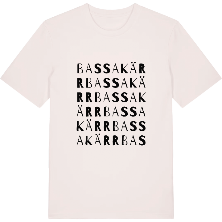 Bassakärr ordlek t-shirt – t-shirt från PinShirt