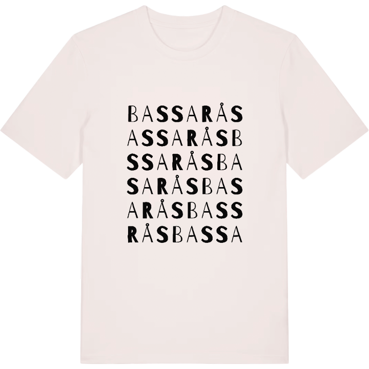 Bassarås ordlek t-shirt – t-shirt från PinShirt