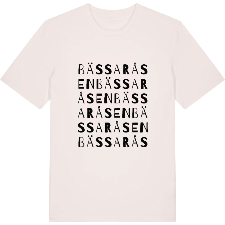 Bässaråsen ordlek t-shirt – t-shirt från PinShirt