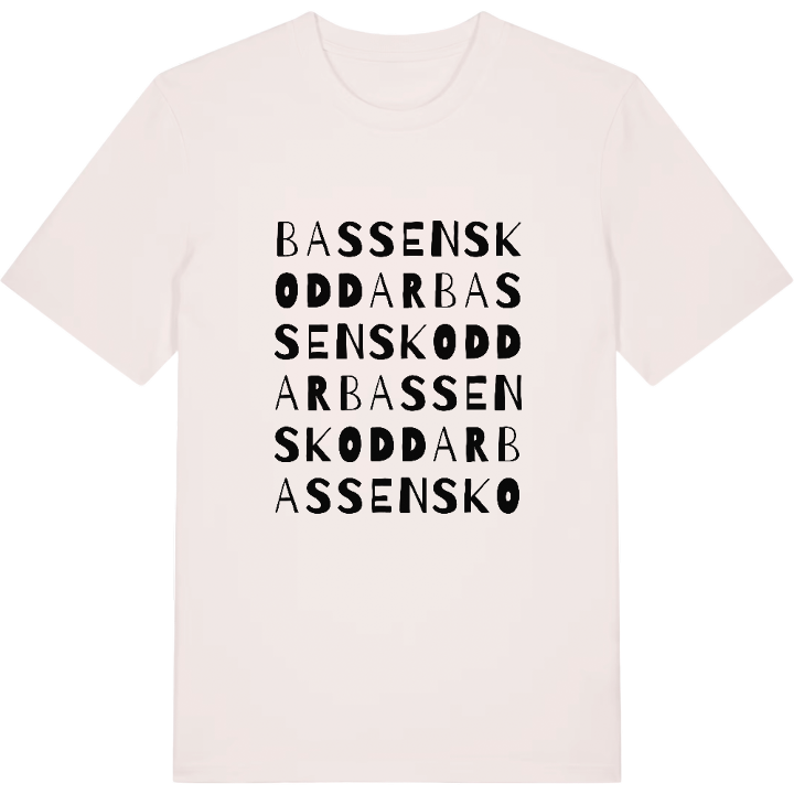 Bassens koddar ordlek t-shirt – t-shirt från PinShirt