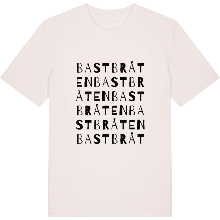 Bastbråten ordlek t-shirt – t-shirt från PinShirt