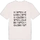 Båstebacken ordlek t-shirt