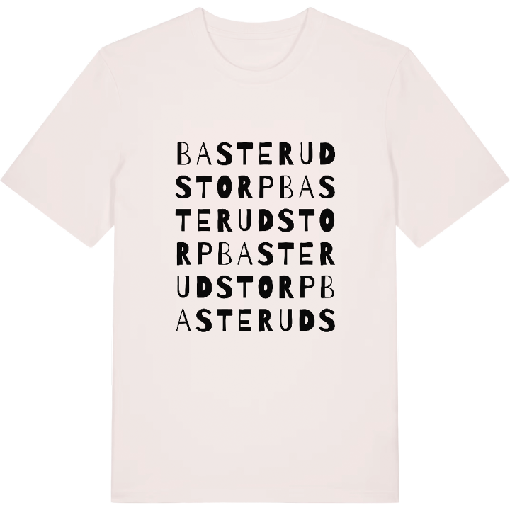 Basterudstorp ordlek t-shirt – t-shirt från PinShirt
