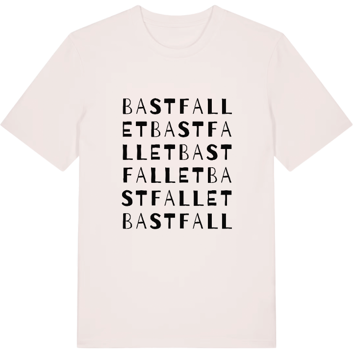 Bastfallet ordlek t-shirt – t-shirt från PinShirt