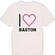 Jag älskar Baston t-shirt stort tryck