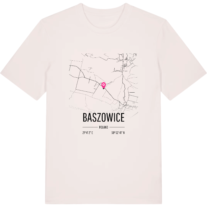Baszowice karta t-shirt – t-shirt från PinShirt