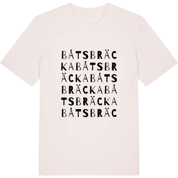 Båtsbräcka ordlek t-shirt – t-shirt från PinShirt