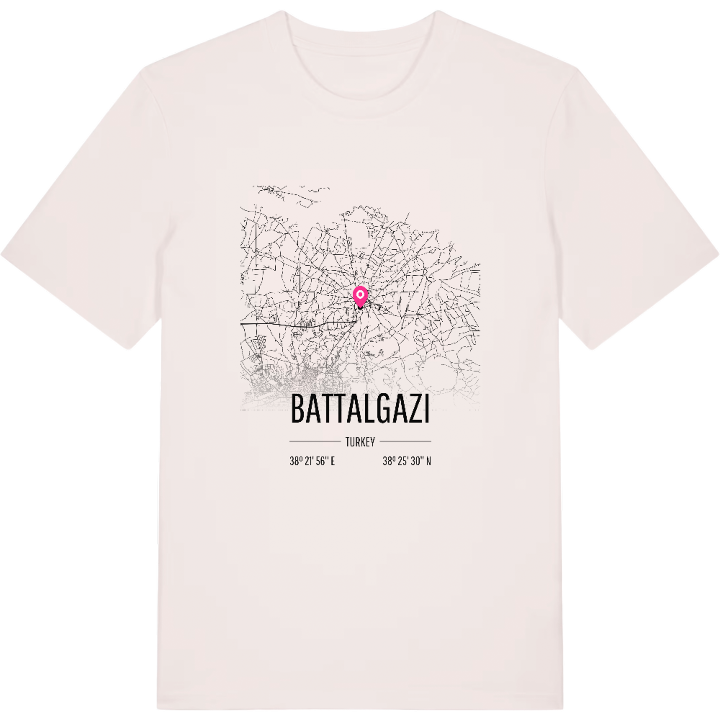 Battalgazi karta t-shirt – t-shirt från PinShirt
