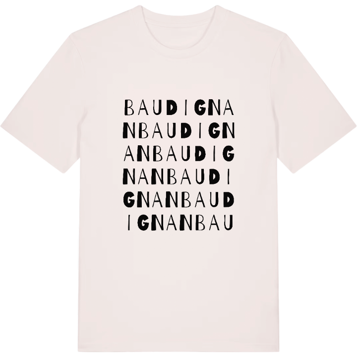 Baudignan ordlek t-shirt – t-shirt från PinShirt