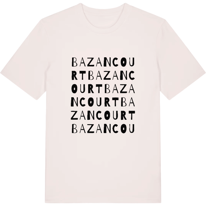 Bazancourt ordlek t-shirt – t-shirt från PinShirt