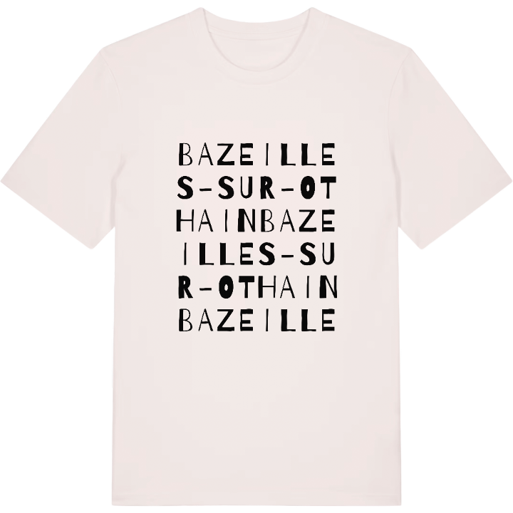 Bazeilles-sur-Othain ordlek t-shirt – t-shirt från PinShirt