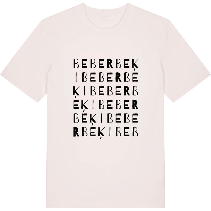 Beberbeķi ordlek t-shirt – t-shirt från PinShirt