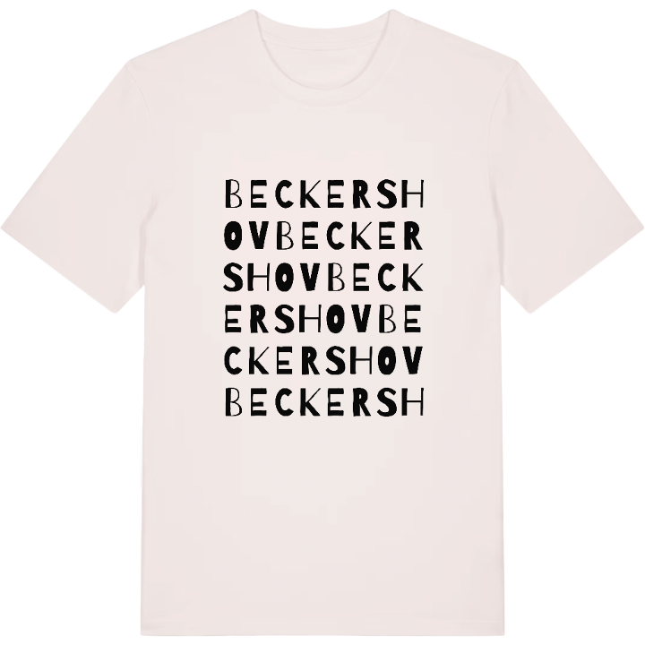Beckershov ordlek t-shirt – t-shirt från PinShirt