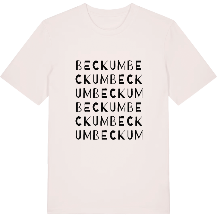 Beckum ordlek t-shirt – t-shirt från PinShirt