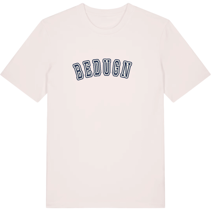 Bedugnė college t-shirt – t-shirt från PinShirt