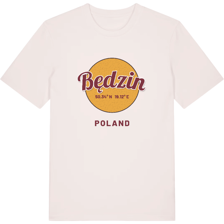 Będzin cirkel t-shirt – t-shirt från PinShirt