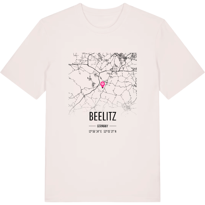 Beelitz karta t-shirt – t-shirt från PinShirt