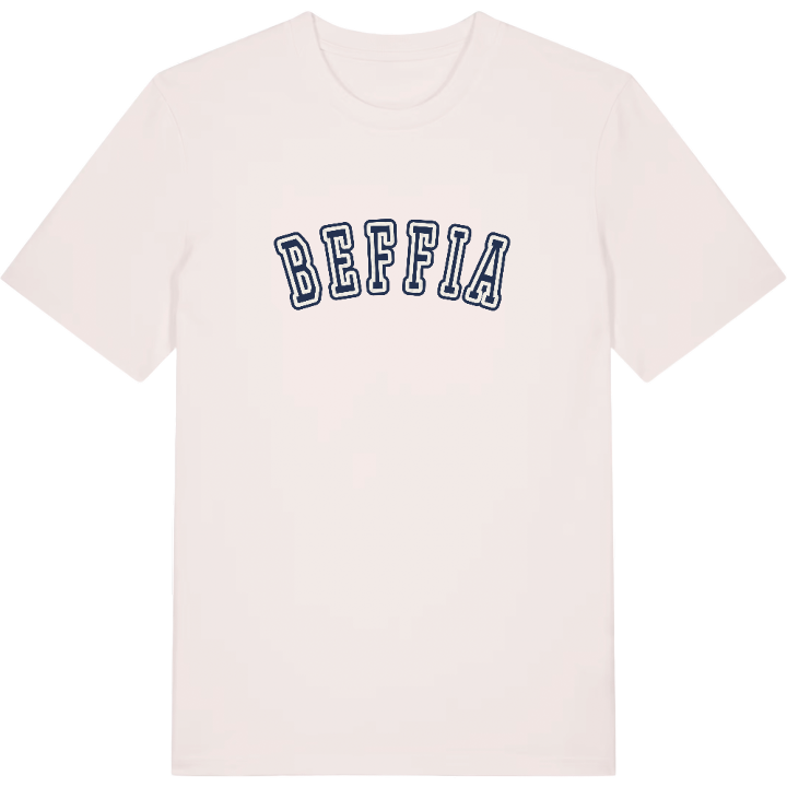 Beffia college t-shirt – t-shirt från PinShirt