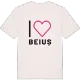 Jag älskar Beiuș t-shirt stort tryck