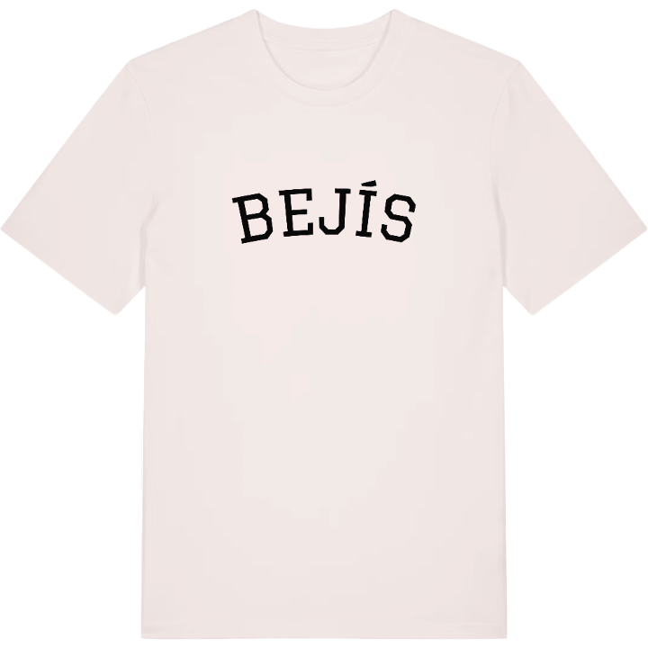 Bejís böjd t-shirt – t-shirt från PinShirt