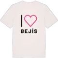 Jag älskar Bejís t-shirt stort tryck