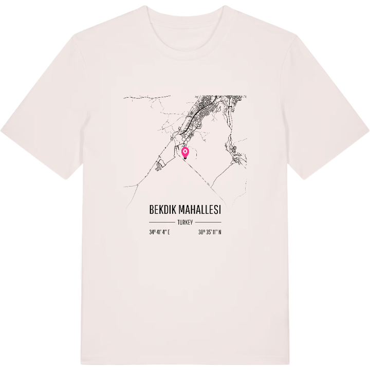 Bekdik Mahallesi karta t-shirt – t-shirt från PinShirt