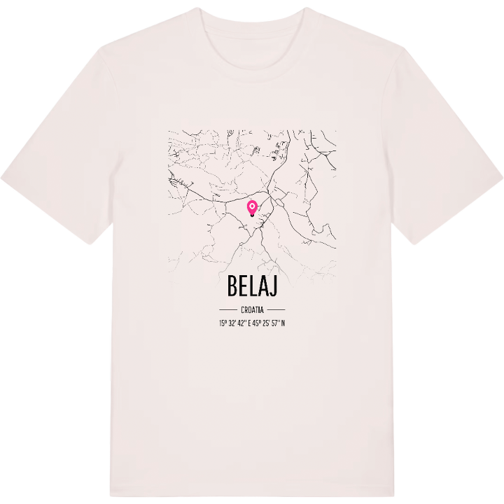 Belaj karta t-shirt – t-shirt från PinShirt