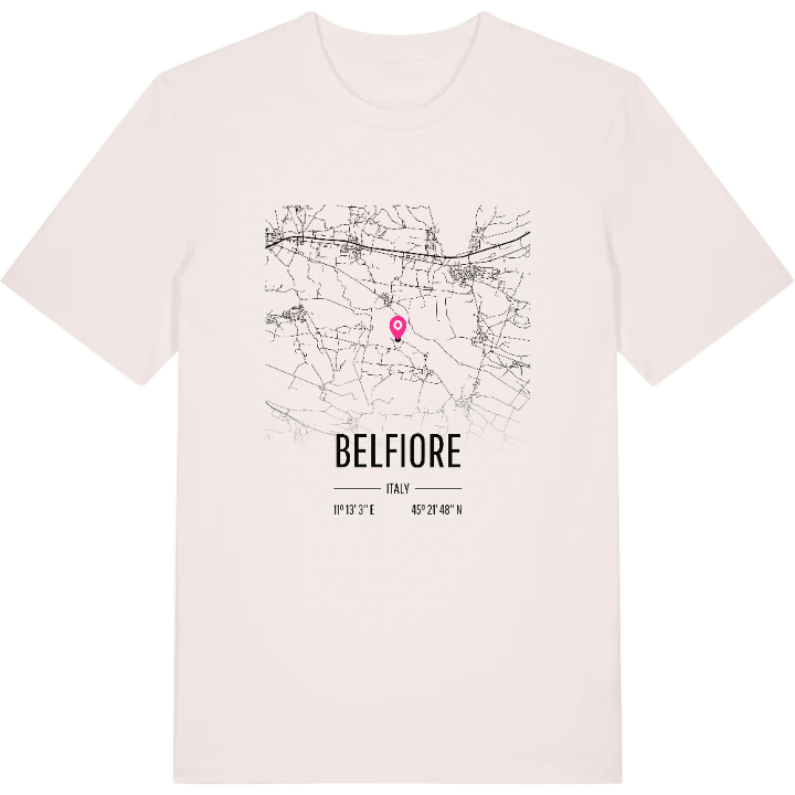 Belfiore karta t-shirt – t-shirt från PinShirt