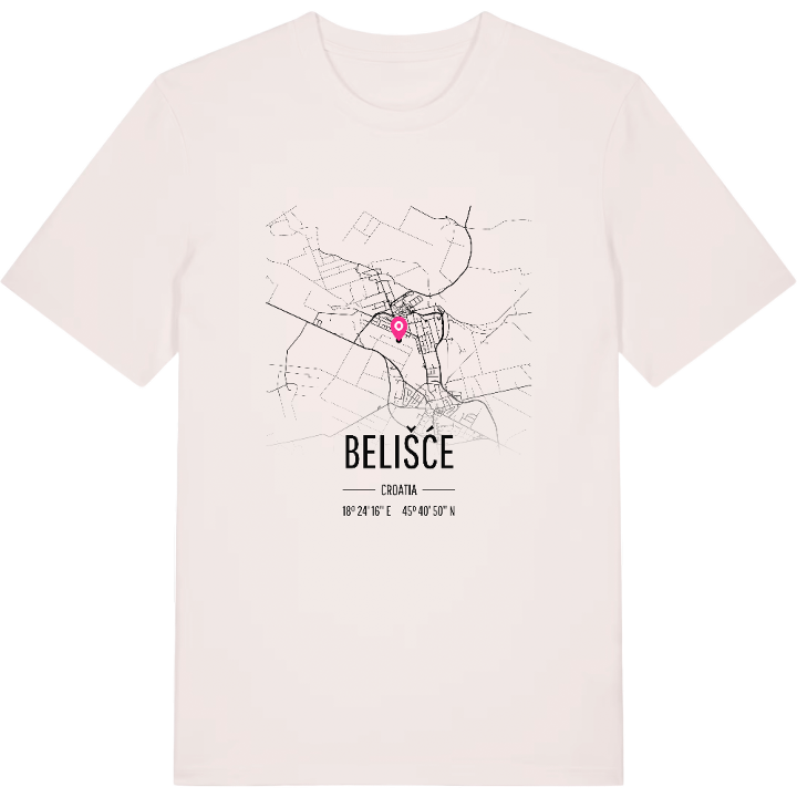 Belišće karta t-shirt – t-shirt från PinShirt
