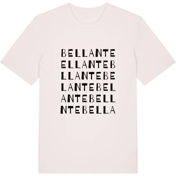 Bellante ordlek t-shirt – t-shirt från PinShirt