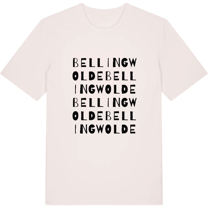 Bellingwolde ordlek t-shirt – t-shirt från PinShirt