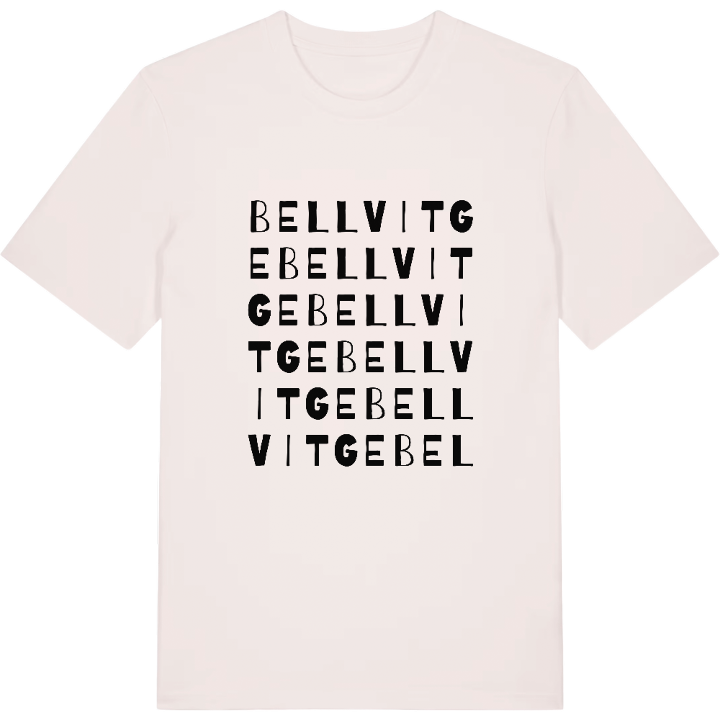 Bellvitge ordlek t-shirt – t-shirt från PinShirt