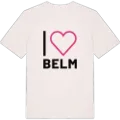 Jag älskar Belm t-shirt stort tryck