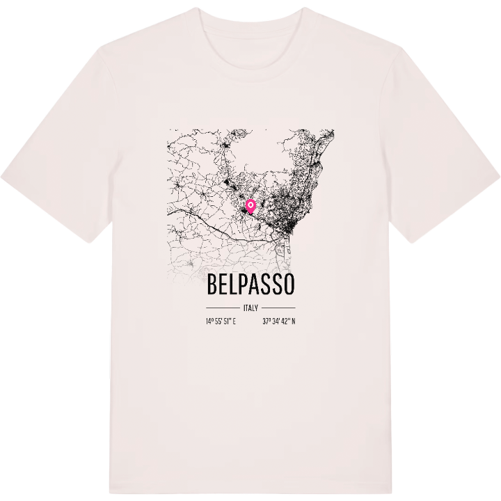 Belpasso karta t-shirt – t-shirt från PinShirt