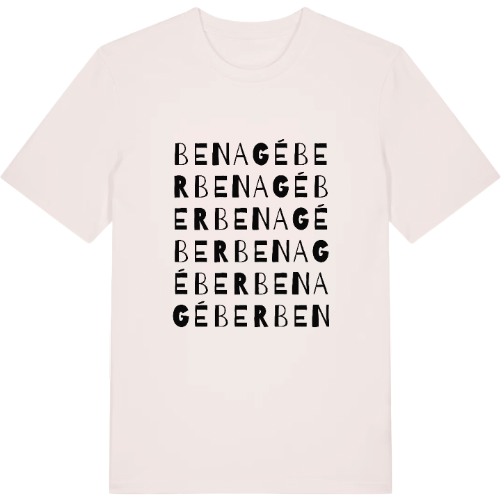 Benagéber ordlek t-shirt – t-shirt från PinShirt