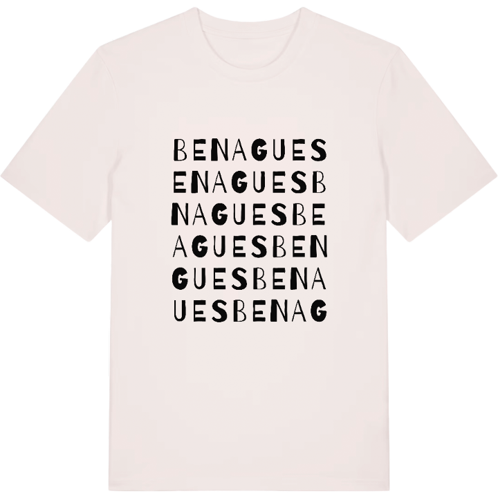Benagues ordlek t-shirt – t-shirt från PinShirt
