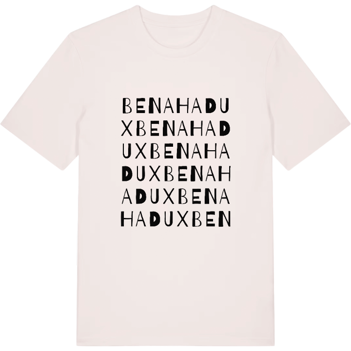 Benahadux ordlek t-shirt – t-shirt från PinShirt
