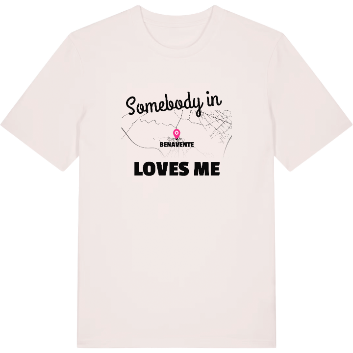 Någon i Benavente älskar mig t-shirt – t-shirt från PinShirt