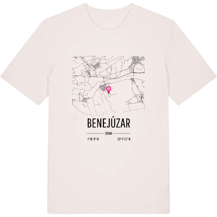 Benejúzar karta t-shirt – t-shirt från PinShirt